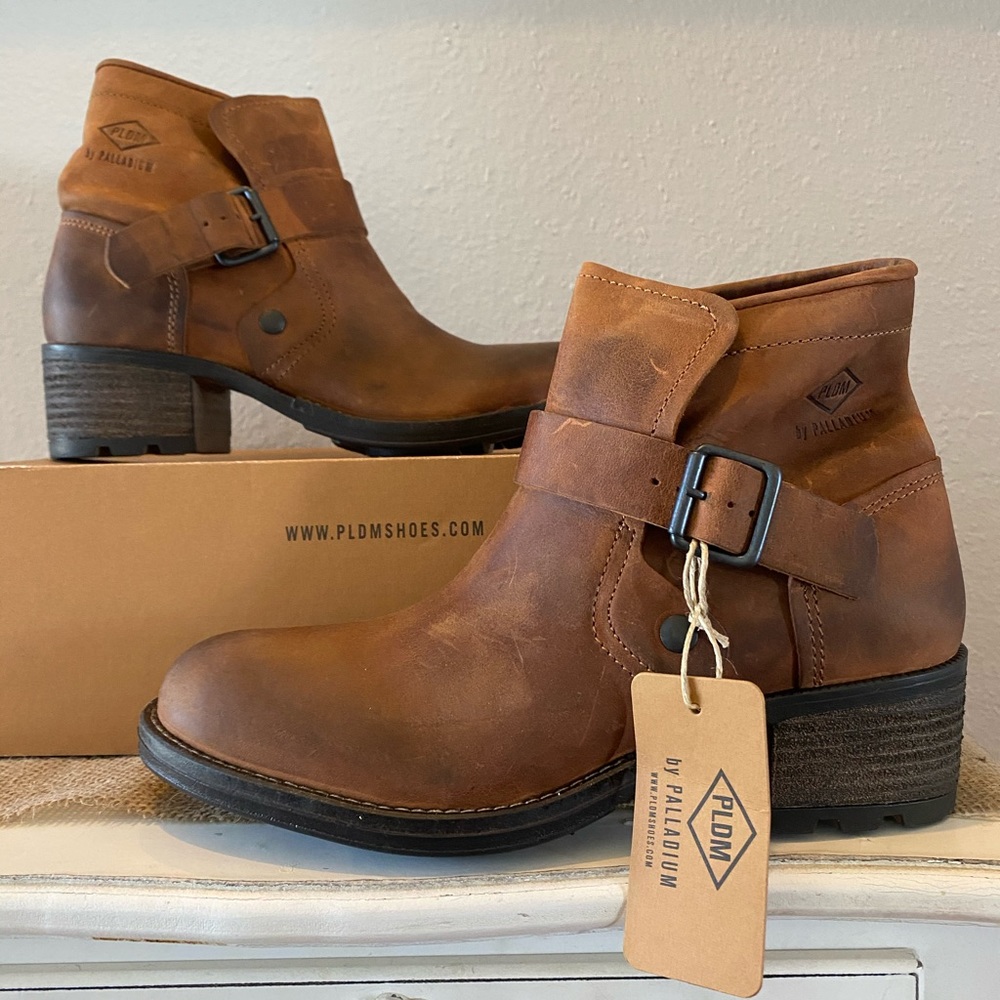 Palladium Brown Boots